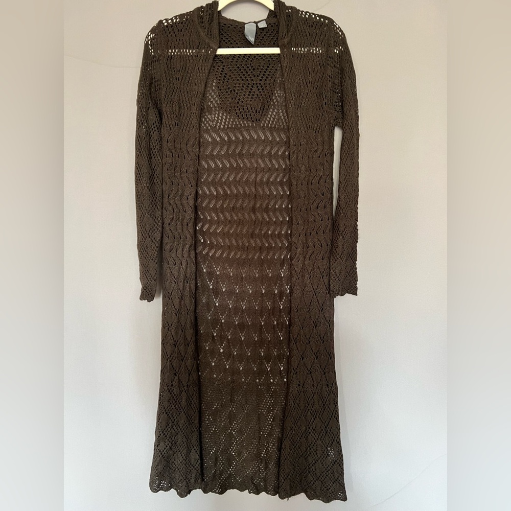 Brown Swimsuit CoverUp